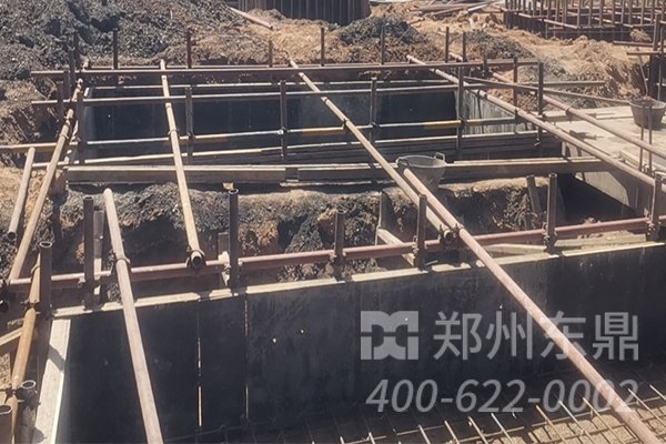 內(nèi)蒙古煤泥烘干機(jī)土建施工現(xiàn)場(chǎng)